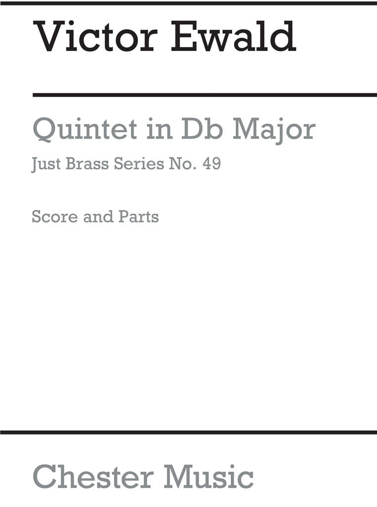 Ewald Quintet In Db Major